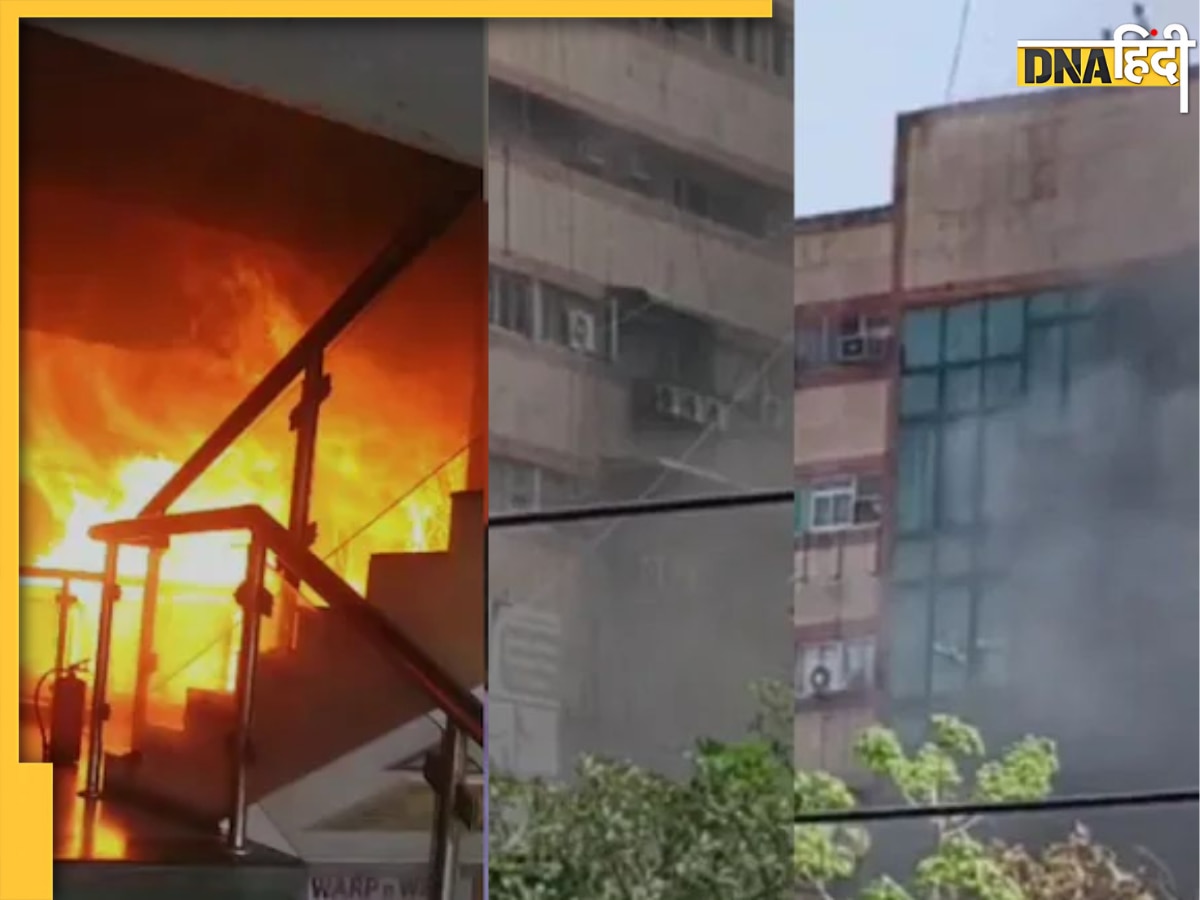 नोएडा सेक्टर 18 के एक शॉपिंग कॉम्प्लेक्स में लगी भयंकर आग, अफरा-तफरी का माहौल, रेस्क्यू ऑपरेशन जारी