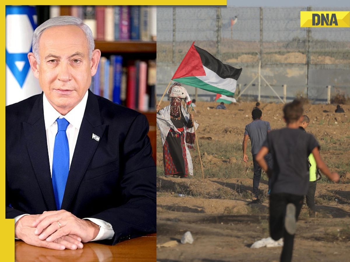Israel PM Benjamin Netanyahu announces building new security corridor across Gaza to... 
