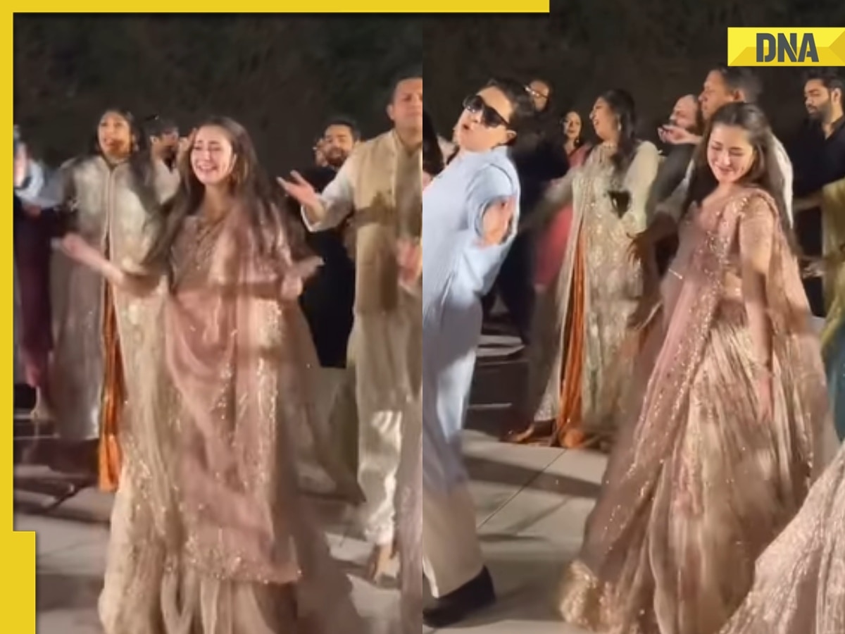 Viral video: Pakistani actress Hania Aamir breaks the internet with her dance moves to Bollywood song Ding Dong Dole