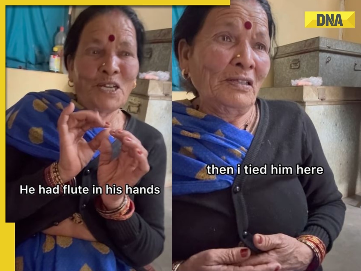 Elderly woman claims she saw Lord Krishna, viral video gets liked by Anushka Sharma, WATCH