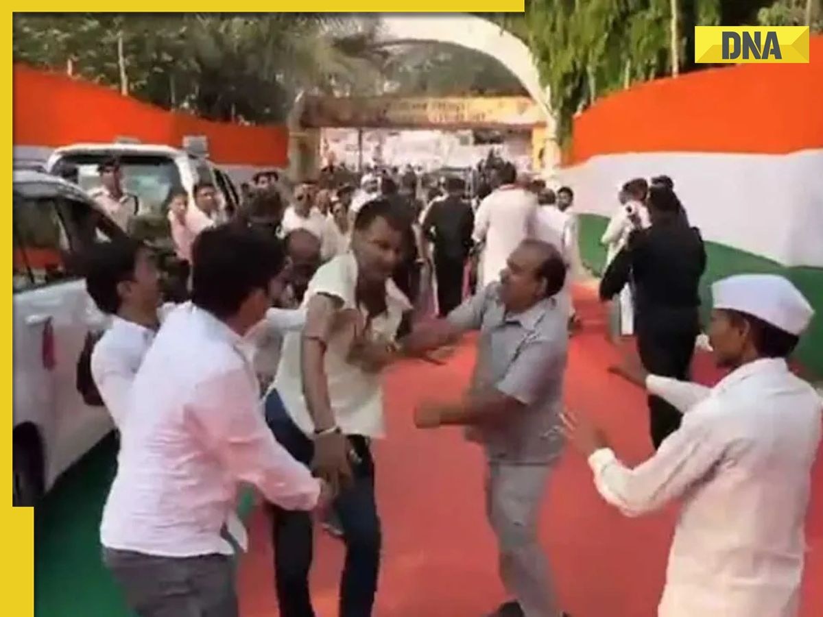 VIRAL VIDEO: Congress workers fight at Patna office after Rahul Gandhi's visit, MP slaps party worker