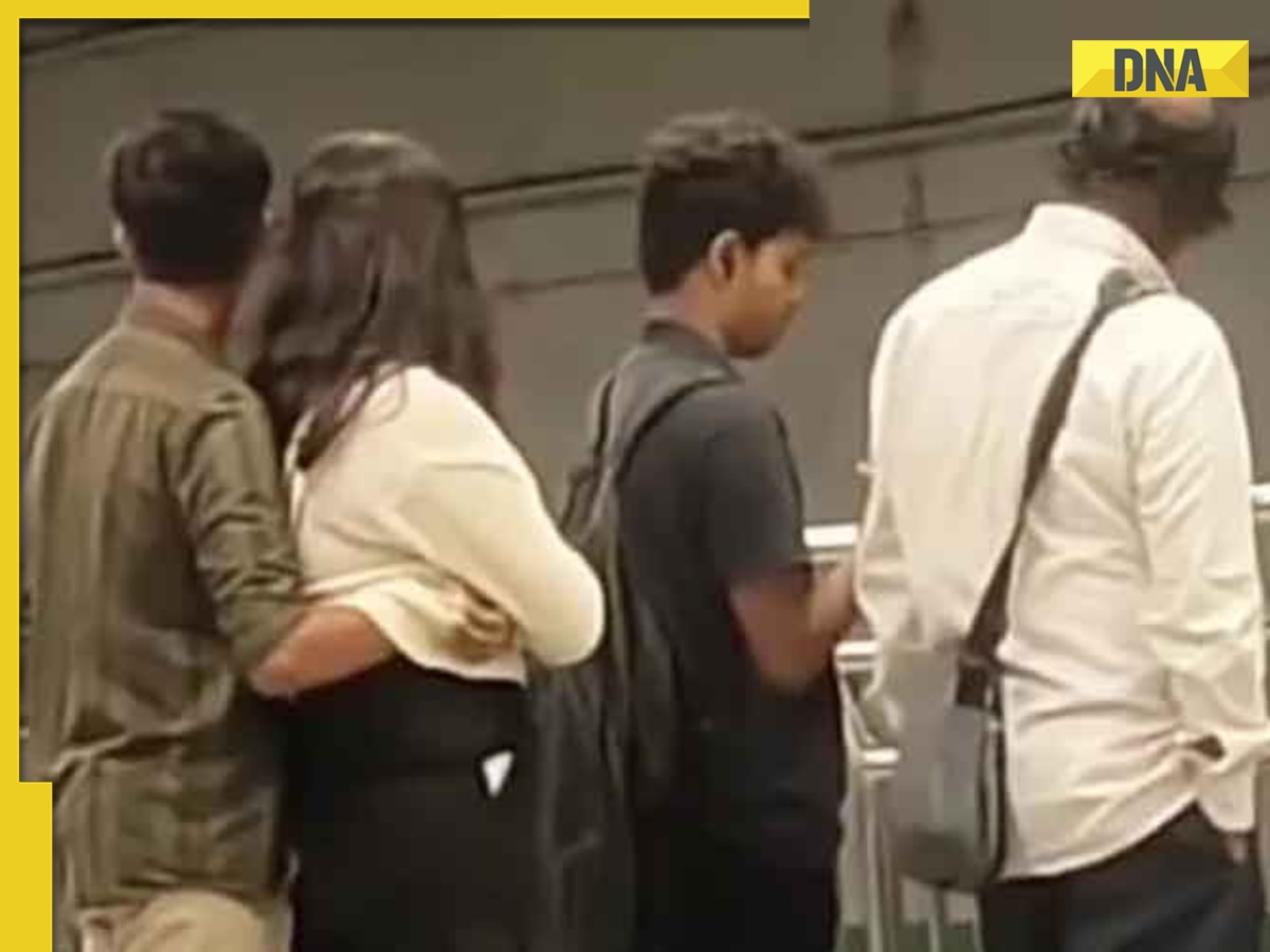 Viral video: Young couple shows PDA in Bengaluru Metro, internet is stunned