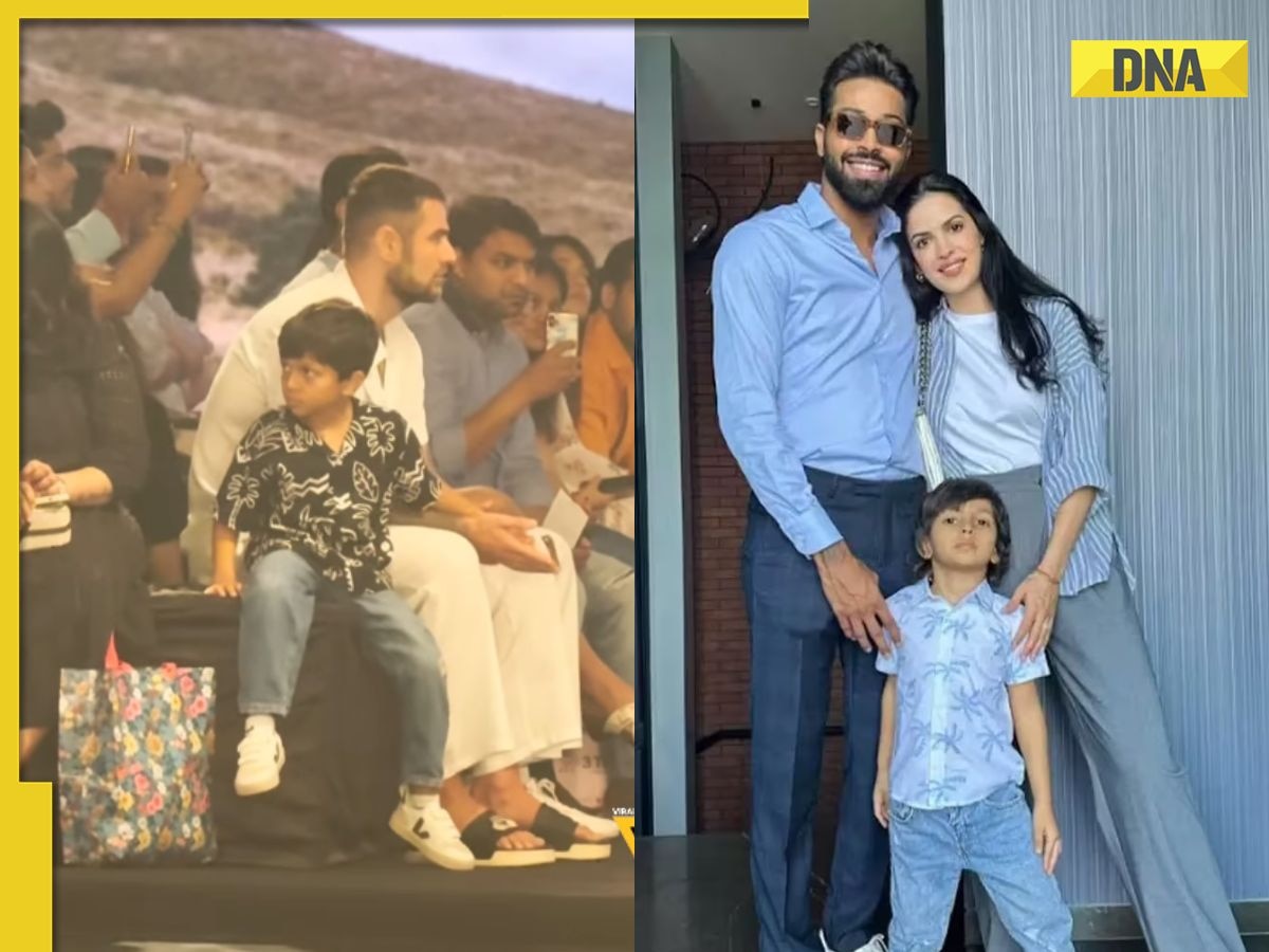 Who is the mystery man sitting with Hardik Pandya, Natasa Stankovic’s son Agastya? Viral video sparks buzz