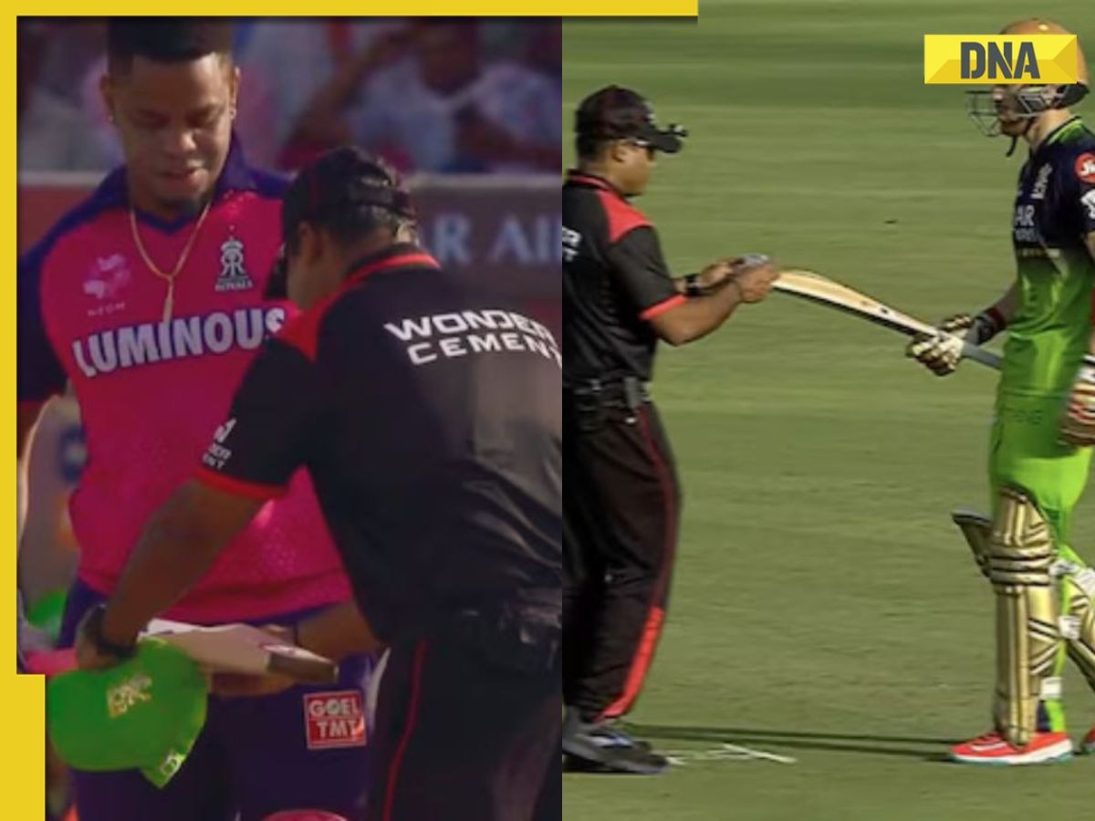 Why did umpires check Shimron Hetmyer, Phil Salt's bat during RR vs RCB IPL 2025 clash?