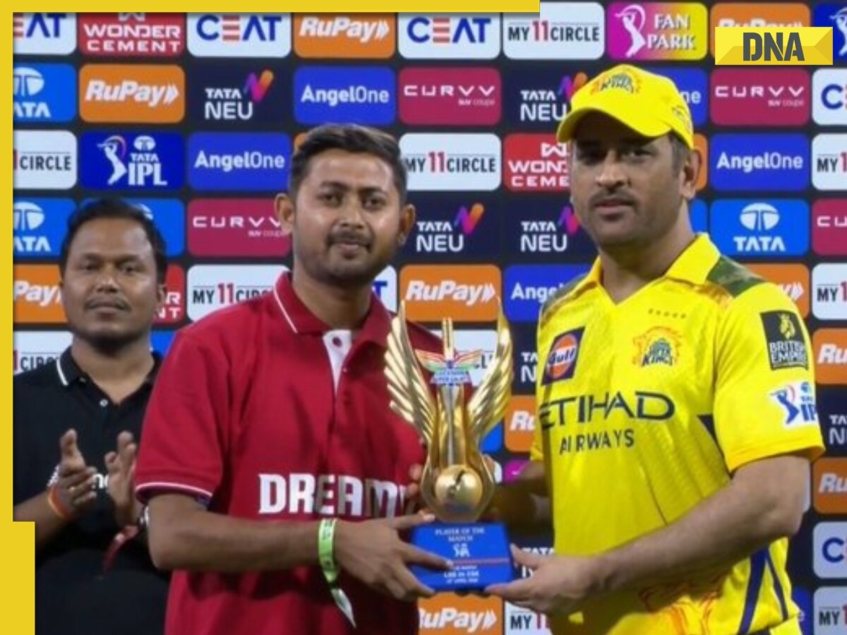 MS Dhoni gets 'Player of The Match' after over 2100 days, here's what he said after winning prestigious award