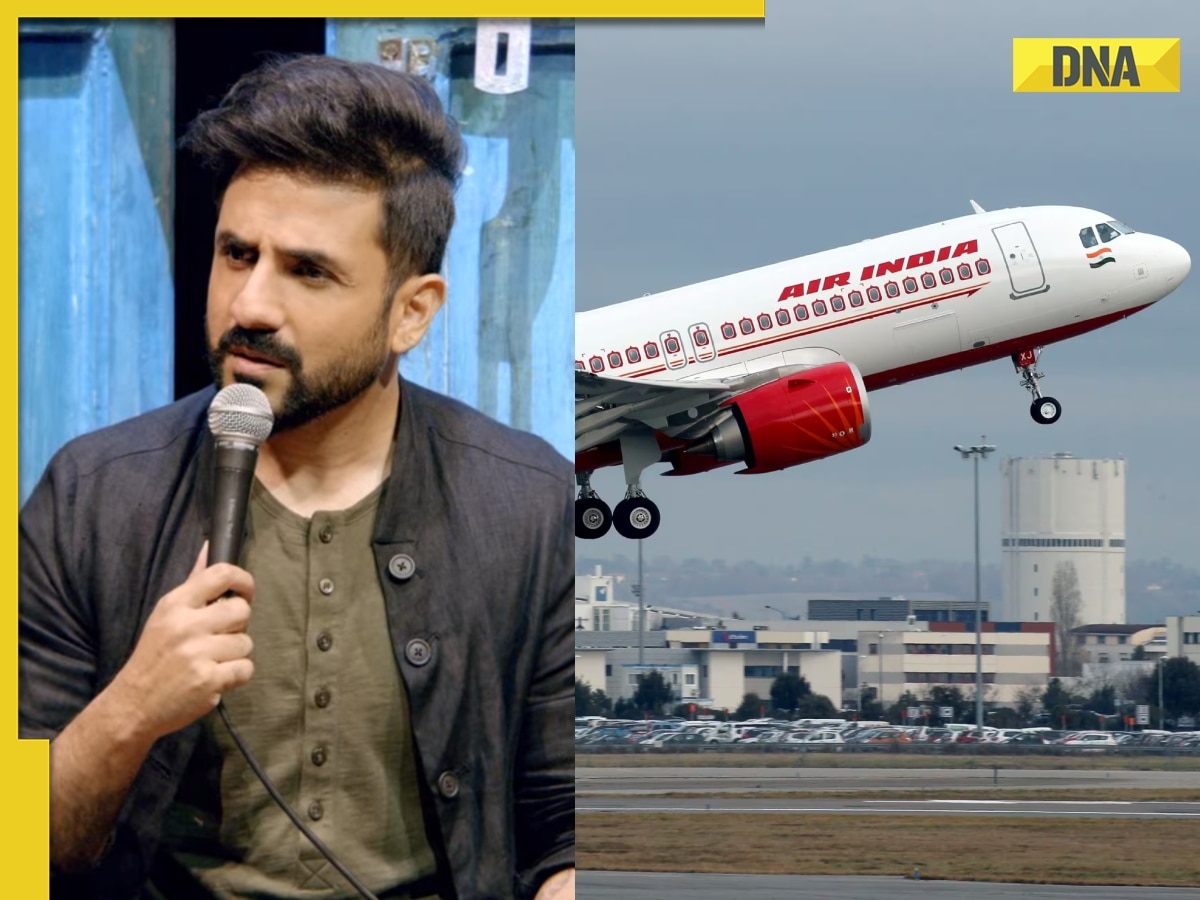 Comedian Vir Das pays Rs 50000 for Air India seat, gets ‘broken table, broken leg rests, stuck chair'