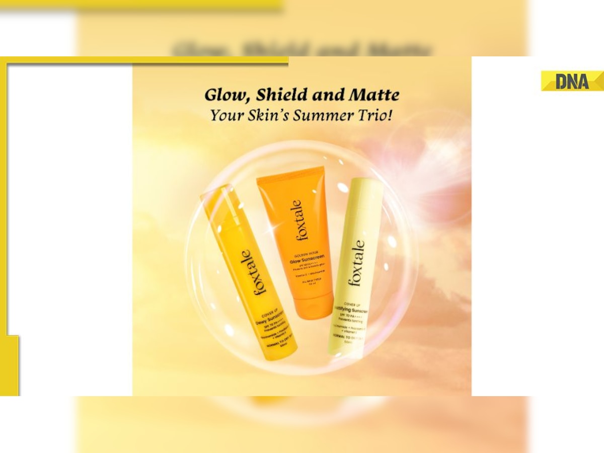 Foxtale Sunscreens: Glow, Shield, and Matte—Your Skin’s Summer Trio!