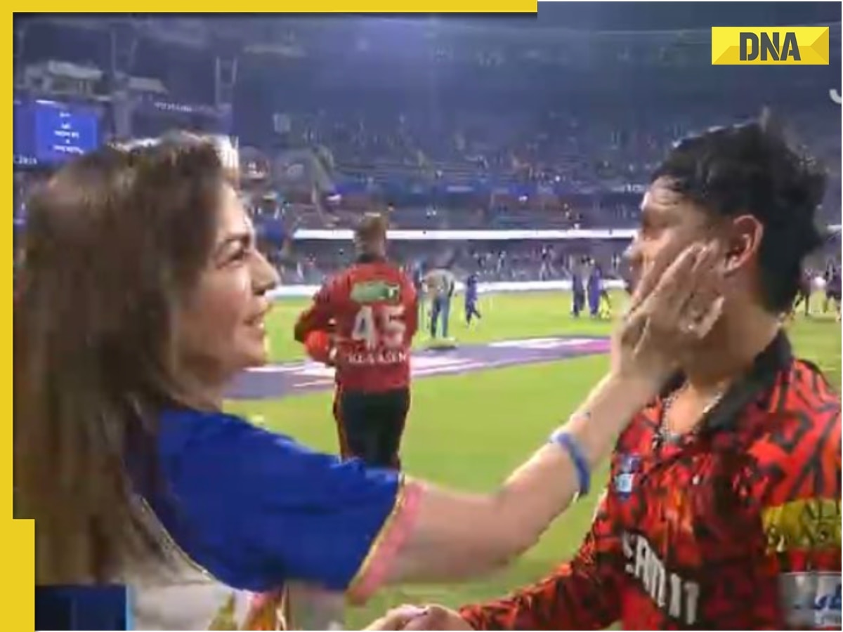 MI vs SRH: Ishan Kishan gets warm pat on cheek from Mumbai Indians owner Nita Ambani