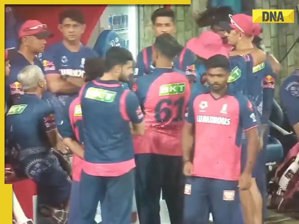 Rift in RR camp? Sanju Samson ignores Rahul Dravid, team meeting in dugout; video goes viral