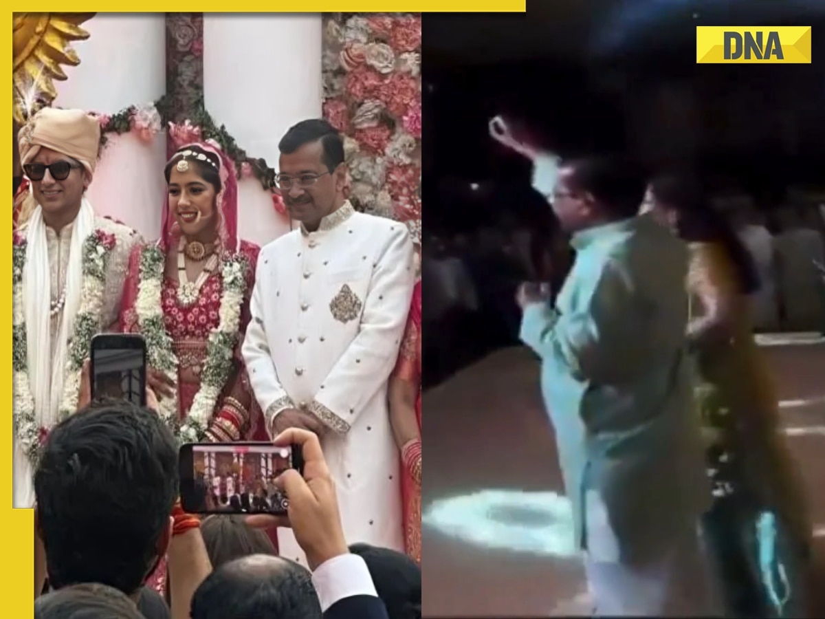 Video of Arvind Kejriwal, Sunita Kejriwal dancing to Pushpa 2 song at Harshita-Sambhav Jain wedding goes viral, watch