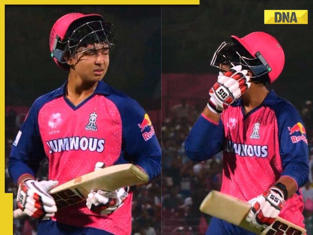 RR vs LSG: 14-year-old Vaibhav Suryavanshi heartbroken, gets emotional after unlucky dismissal on IPL debut - Watch