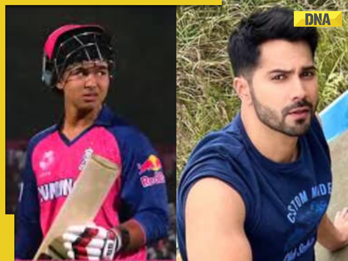 Varun Dhawan in awe of RR's Vaibhav Suryavanshi, tells paps, '14 saal ka, maar raha...'