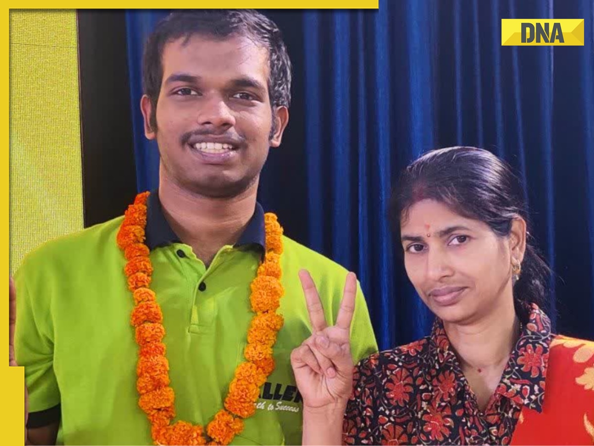 Meet JEE Mains 2025 topper Om Prakash, whose mother took career-break to support him in Kota, he aspires to pursue...