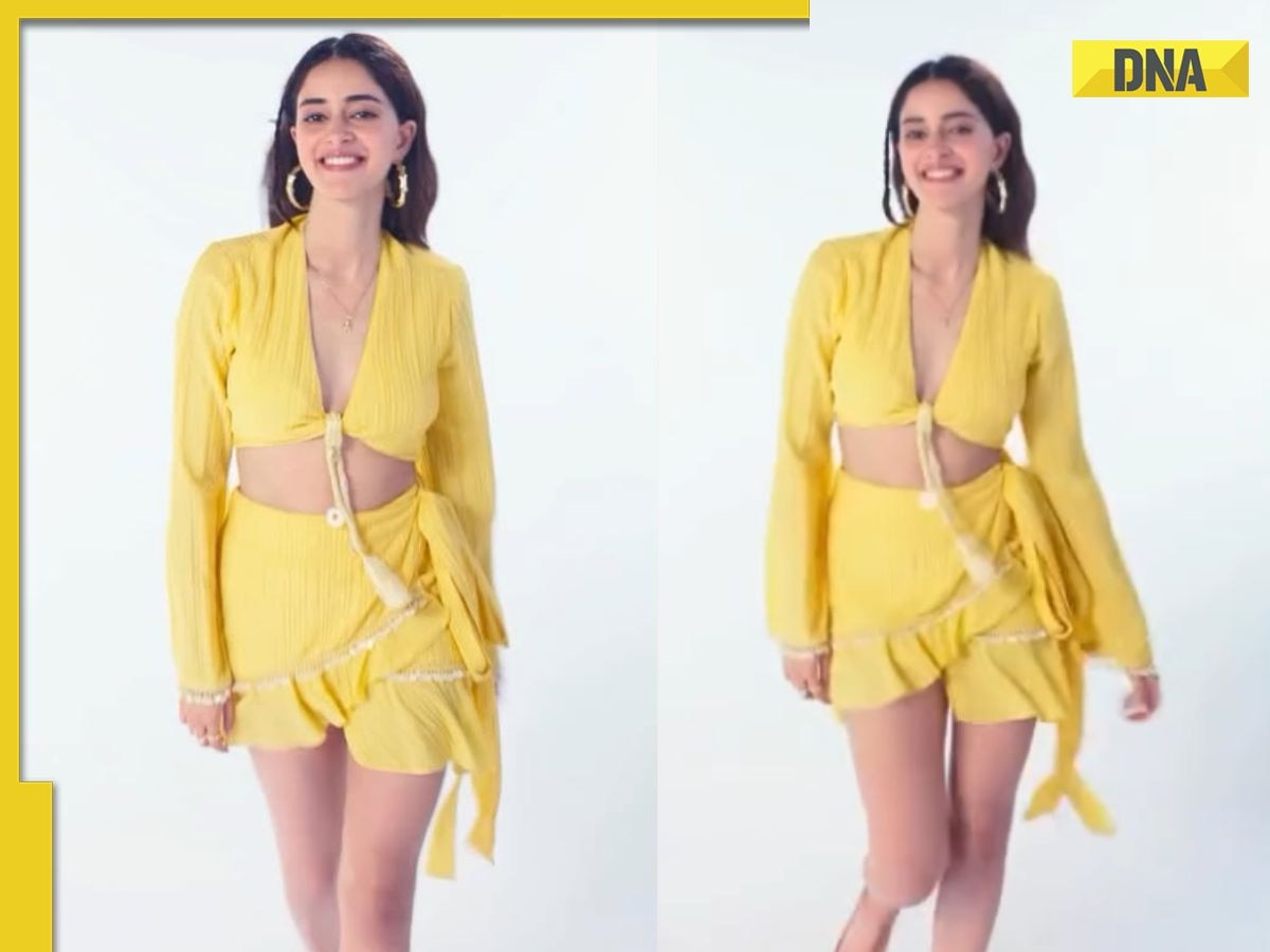Ananya Panday serves breezy summer fashion goals in butter yellow co-ord set; here's how you can recreate it for Rs....