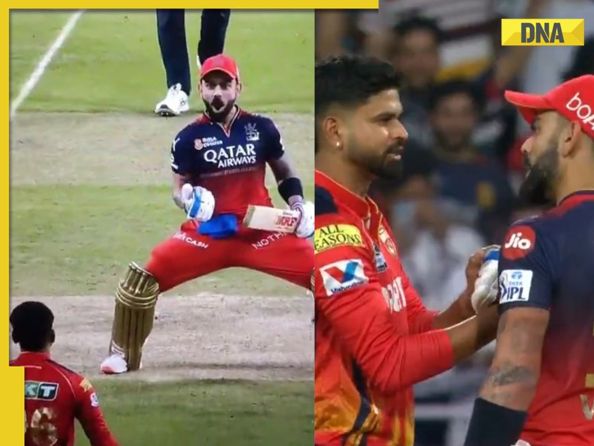 Watch: Virat Kohli's animated celebration leaves Shreyas Iyer fuming, engages in heated chat after RCB beat PBKS