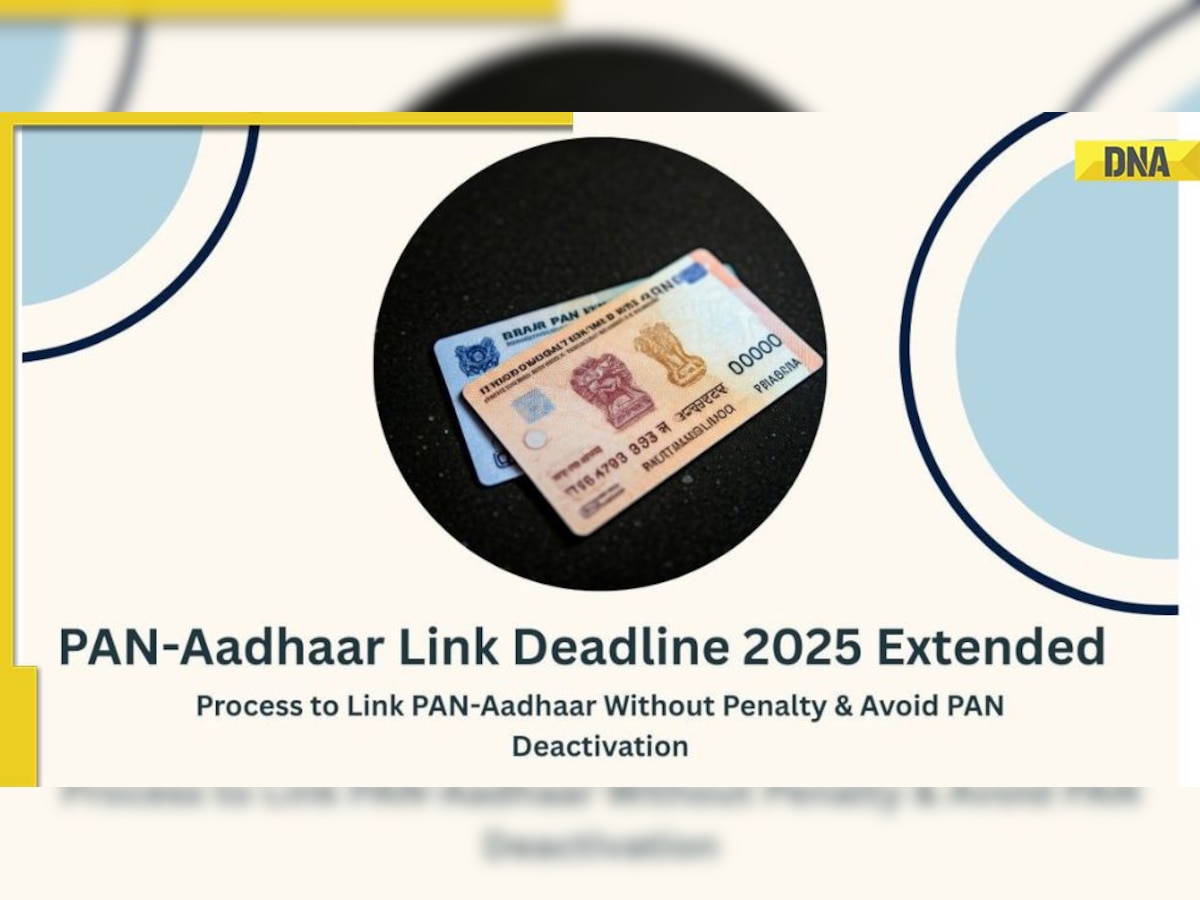 PAN-Aadhaar Link Deadline 2025 Extended: Process to Link PAN-Aadhaar Without Penalty & Avoid PAN Deactivation