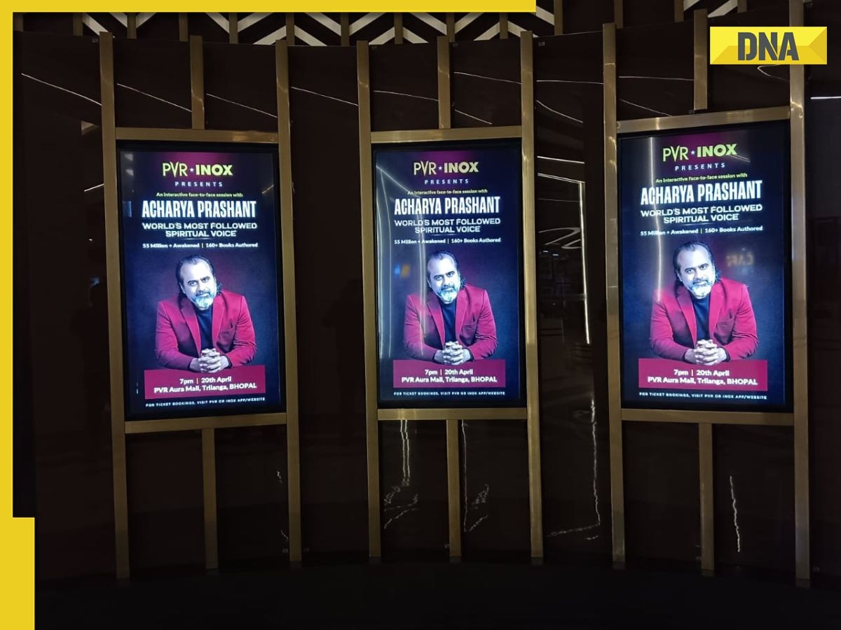 PVR INOX Joins Hands with PrashantAdvait Foundation to bring LIVE Sessions with Acharya Prashant — Series Begins at Aura Mall, Bhopal