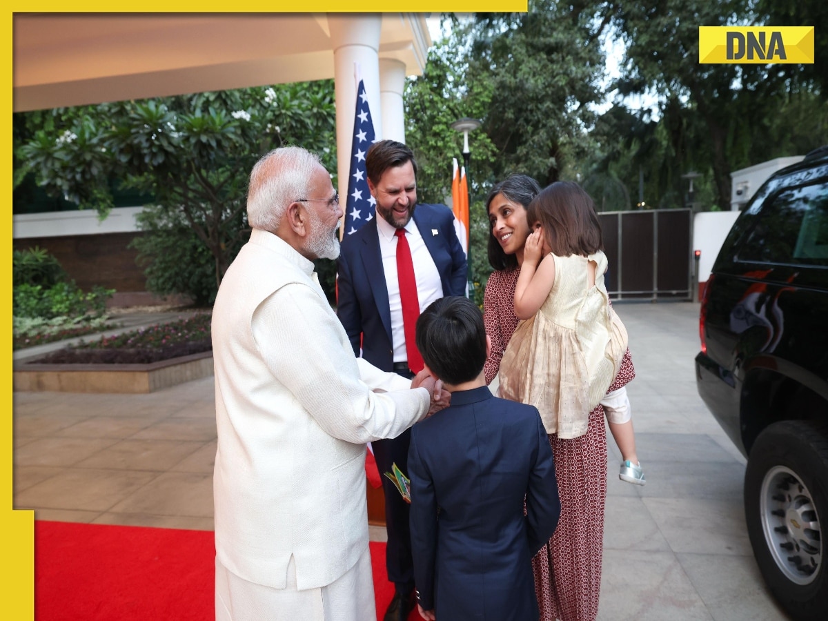 US VP JD Vance arrives at PM Modi's official residence, set to begin bilateral talks 