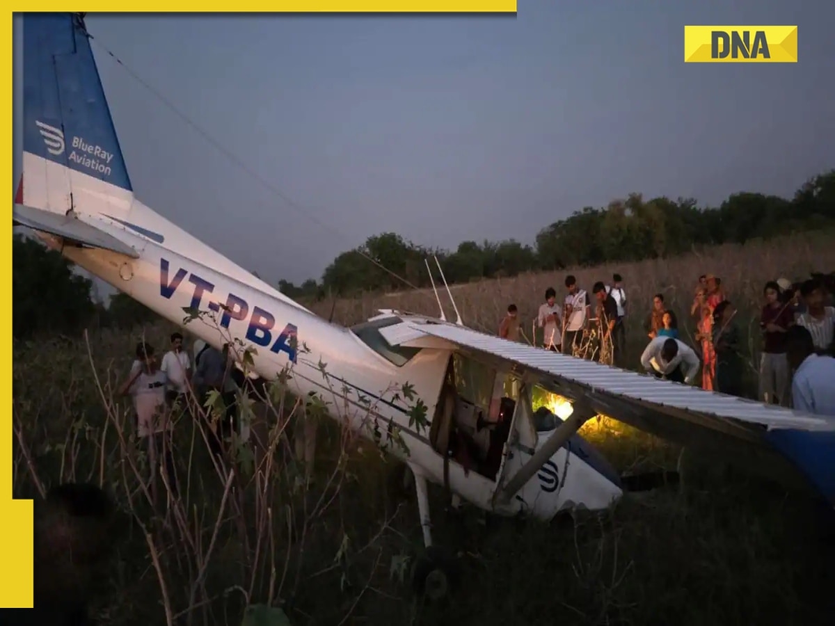 Aircraft crashes in Gujarat, trainee pilot killed, details here...