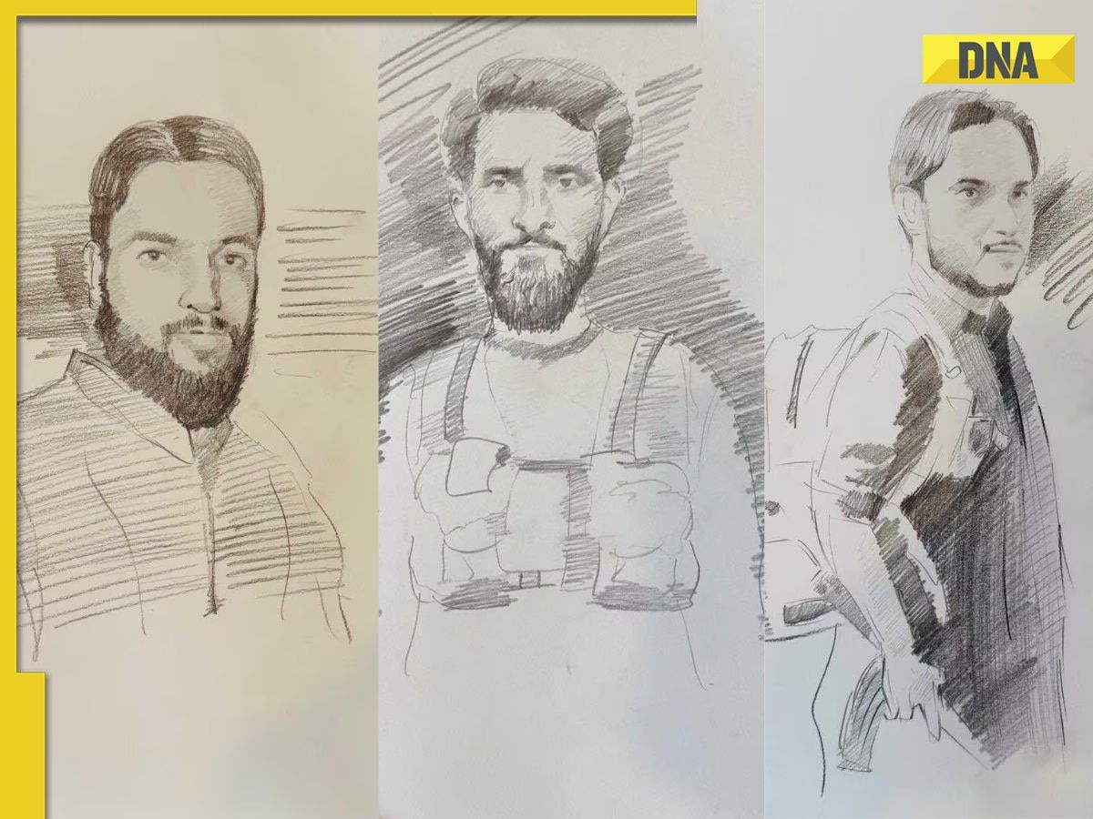 Pahalgam terror attack: Sketches of three terrorists released by security agencies
