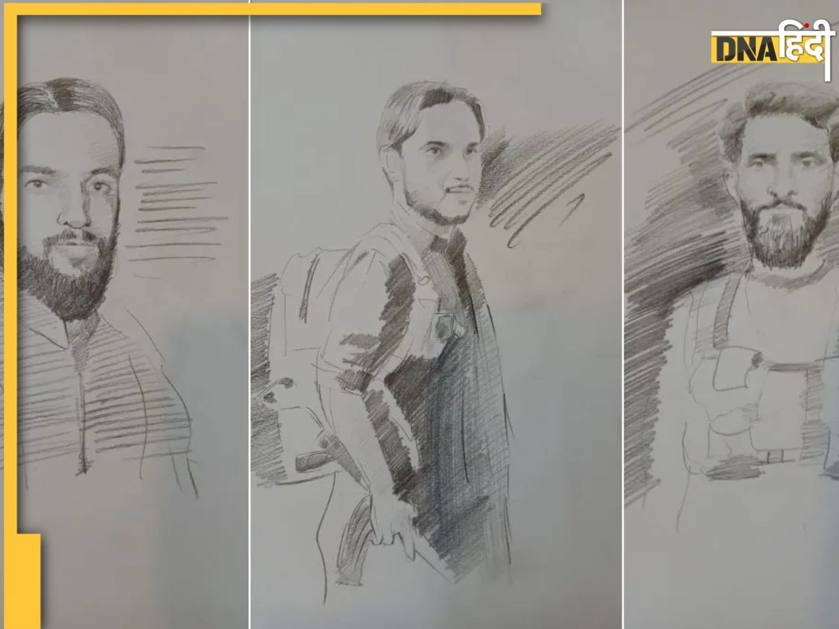 Pahalgam Terrorist Sketch: ये हैं पहलगाम के गुनहगार! जारी हुआ 3 आतंकियों का स्केच, आप भी देख लें दहशतगर्दों का चेहरा 