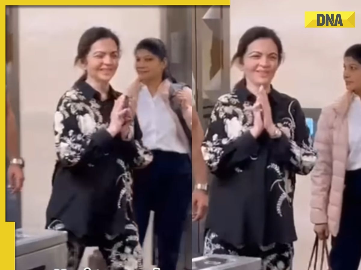 Nita Ambani keeps it chic and simple in black co-ord set during New York outing