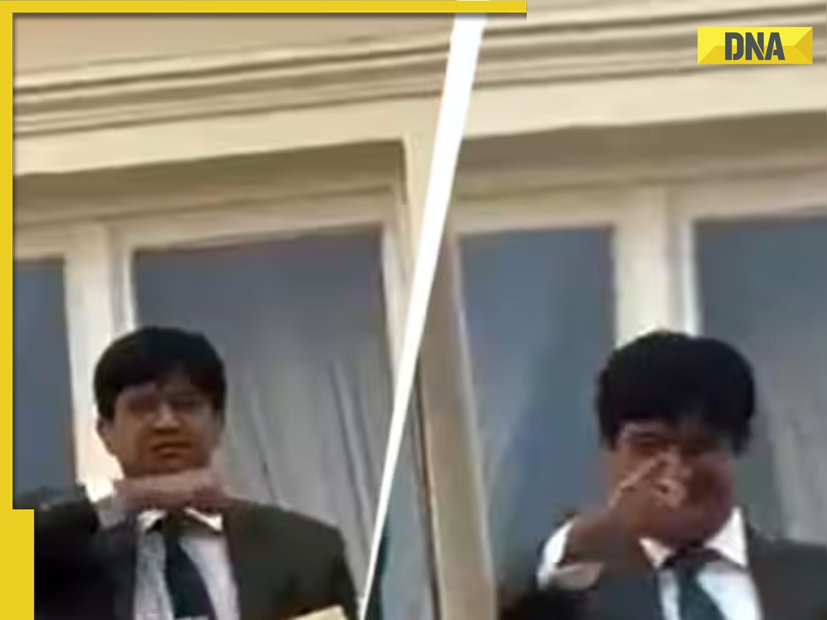 Pakistani official makes throat-slit sign at Indians in London protesting against Pahalgam terror attack
