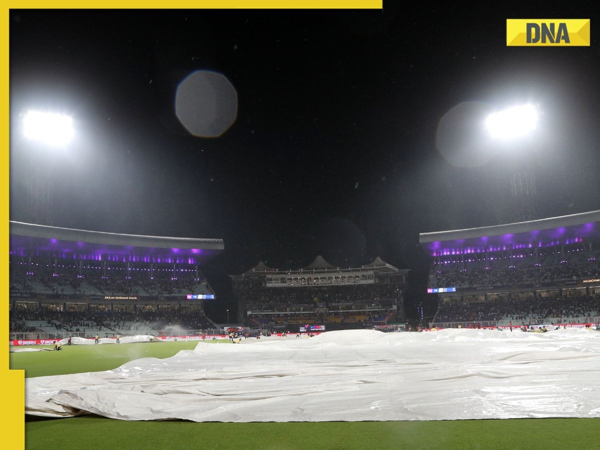 IPL 2025: Kolkata Knight Riders vs Punjab Kings match called off due to rain at Eden Gardens, both teams share one point each