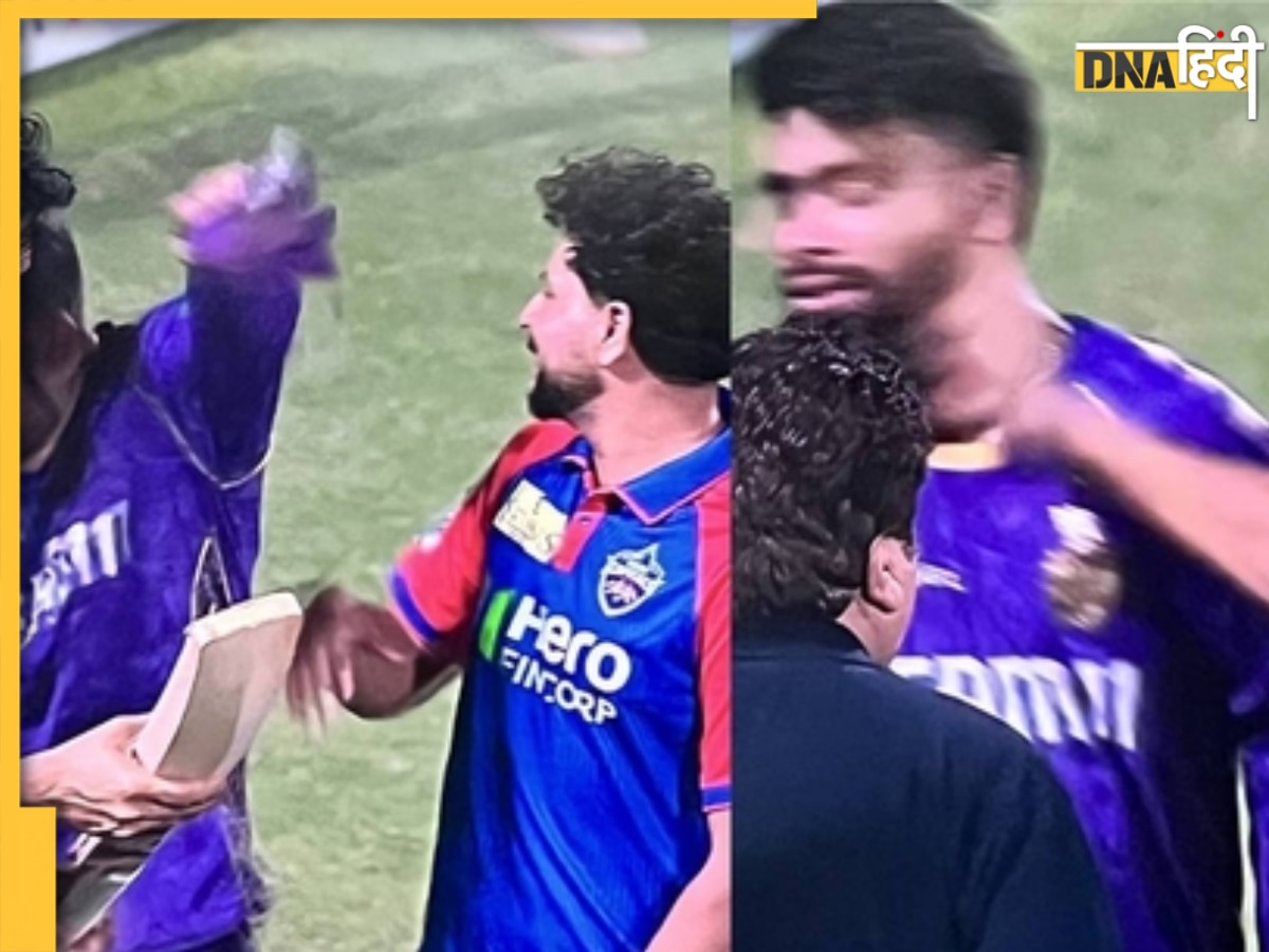 IPL 2025: लाइव टीवी पर रिंकू सिंह को थप्पड़ मारते नजर आए कुलदीप यादव, Viral Video देख भड़के  लोग