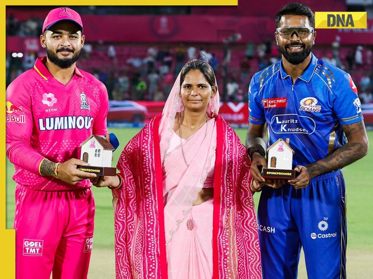 IPL 2025: Why Rajasthan Royals are wearing special all-pink jersey against Mumbai Indians?