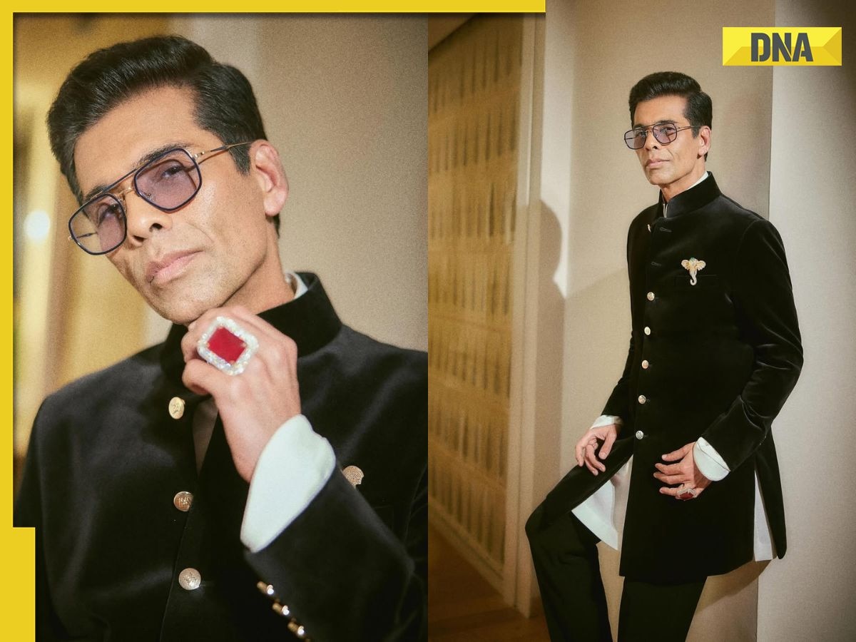 Karan Johar’s bold diamond ring steals the spotlight at WAVES 2025; it whoppingly costs Rs...
