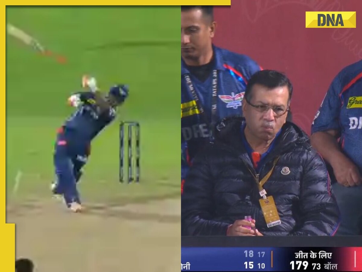 After Rishabh Pant loses his bat and wicket on same delivery, LSG owner Sanjiv Goenka's reaction goes viral, watch