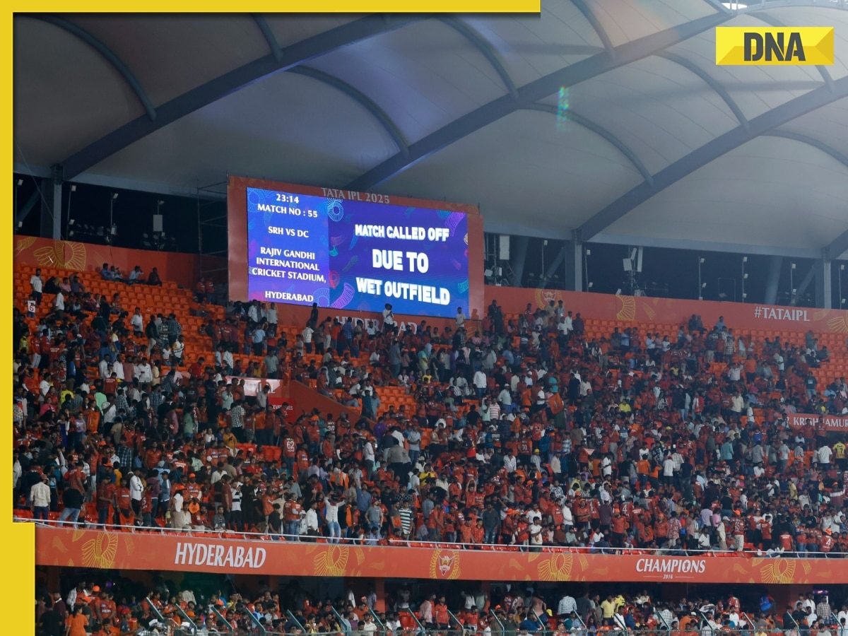 SRH vs DC Highlights: Match called off due to rain and wet outfield, both team share one point and Sunrisers Hyderabad are officially eliminated