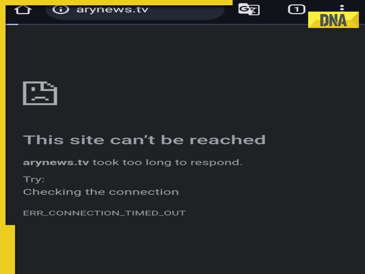 Pakistani news websites ARY News, GEO TV, Dawn, others inaccessible on mobiles in India
