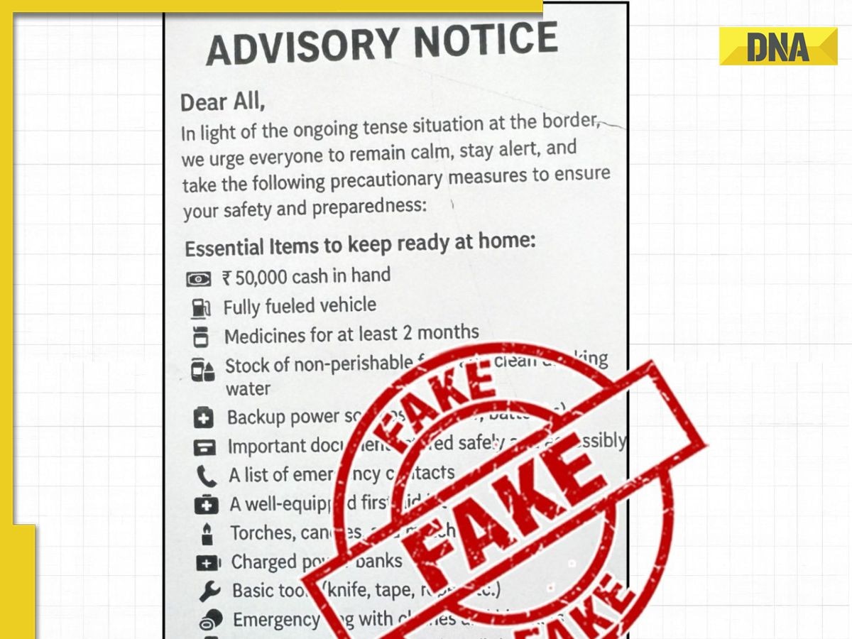 WhatsApp alert urging people to stock up on cash and supplies is false, govt issues clarification
