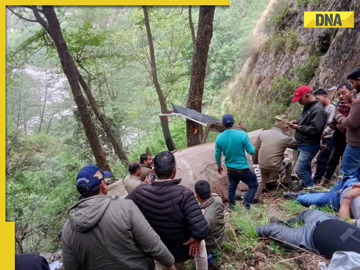 6 tourists killed in chopper crash near Uttarakhand's Uttarkashi, CM Dhami condoles deaths