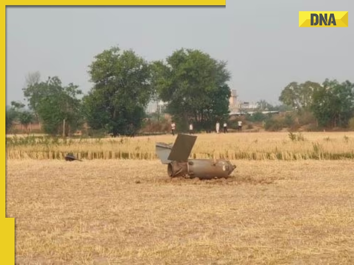 WATCH: Part of Pakistani missile retrieved in Haryana's Sirsa amid India Pakistan tensions, video goes viral