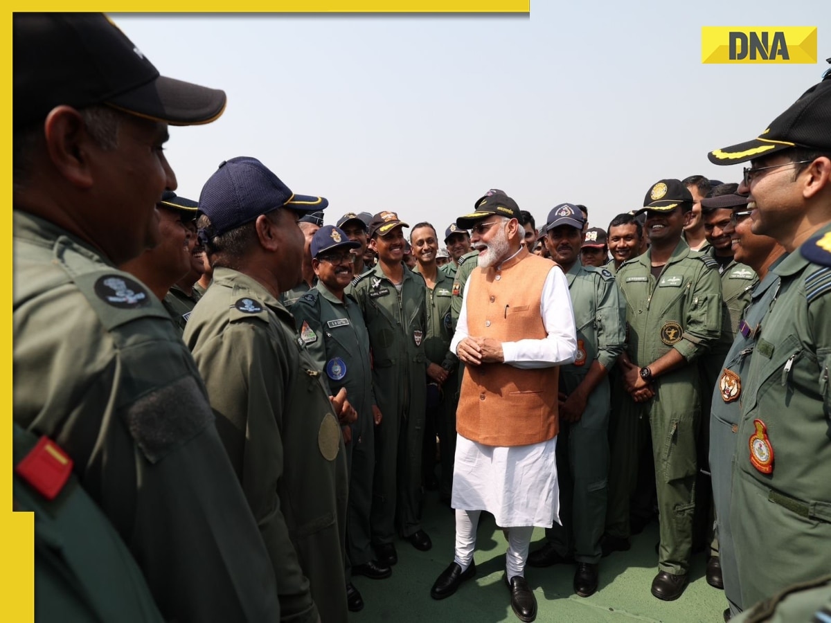 PM Modi visits Adampur air base amid India-Pakistan tensions, interacts with Air warriors, salutes their courage