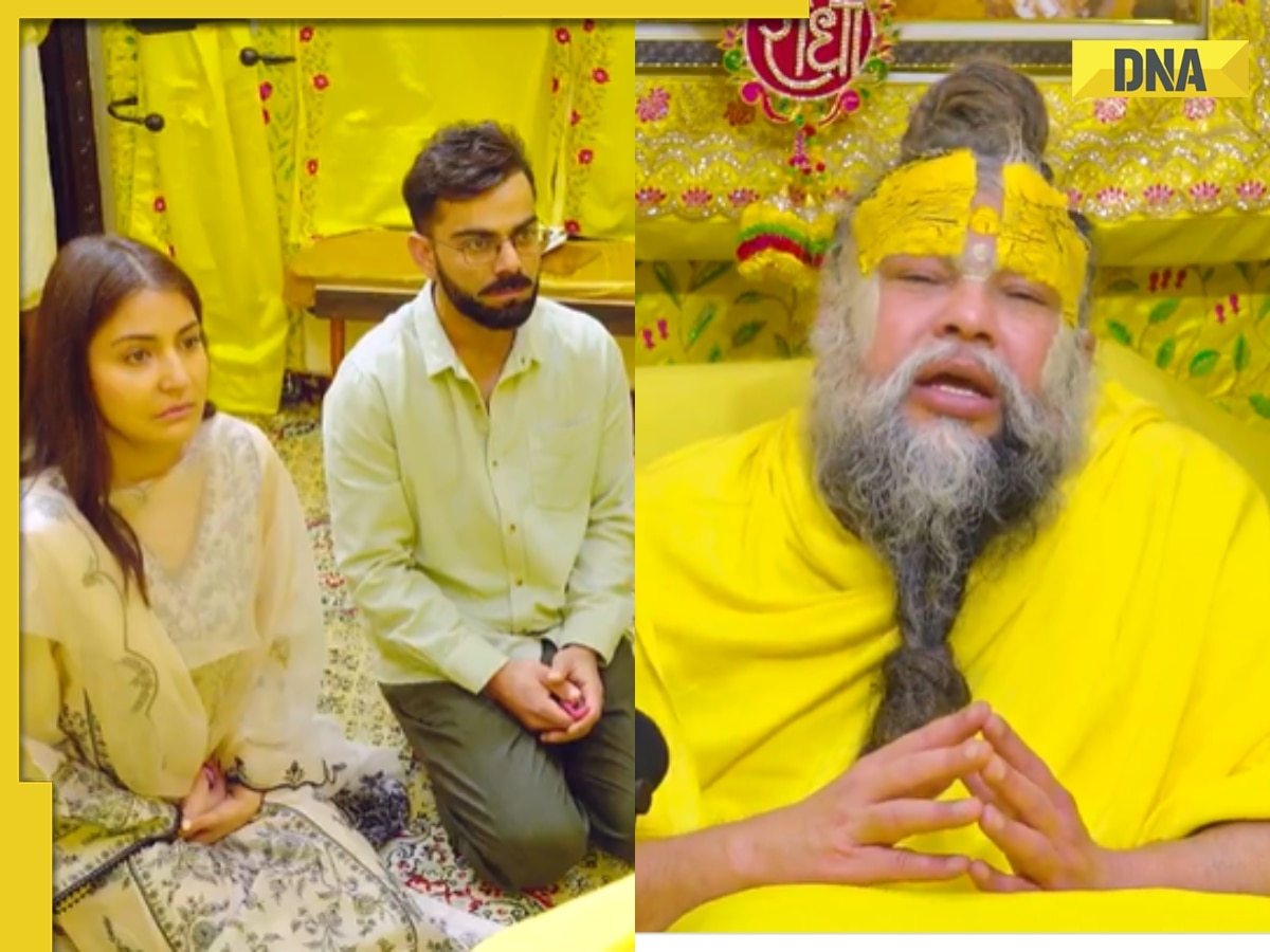 Virat Kohli makes first public appearance after retirement from Test cricket, visits Premanand Maharaj in Vrindavan with Anushka Sharma, watch viral video