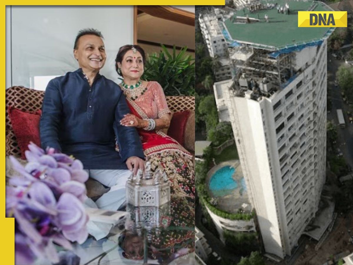 Peek inside Anil Ambani, Tina Ambani's sky-high Rs 5000 crore, 17-floor mansion with helipad, private jet worth Rs 311 crore