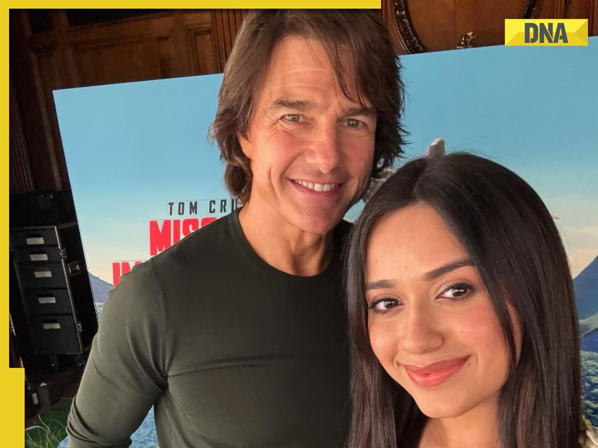 Jannat Zubair meets Tom Cruise in London, poses for 'lifetime bragging rights': 'Somebody pinch meee'