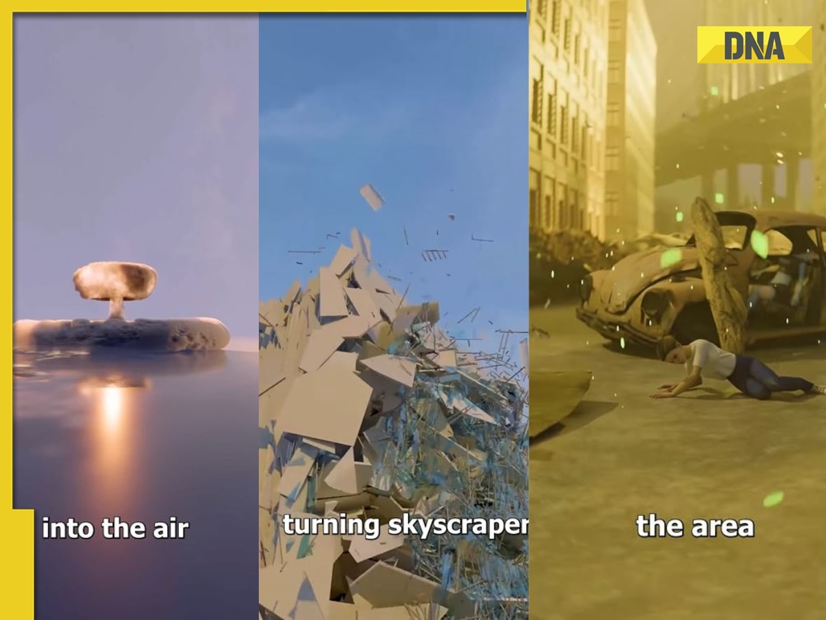 Amid 'nuclear leakage' whispers in Pakistan, viral video shows how nuclear bomb attacks will impact the world, WATCH