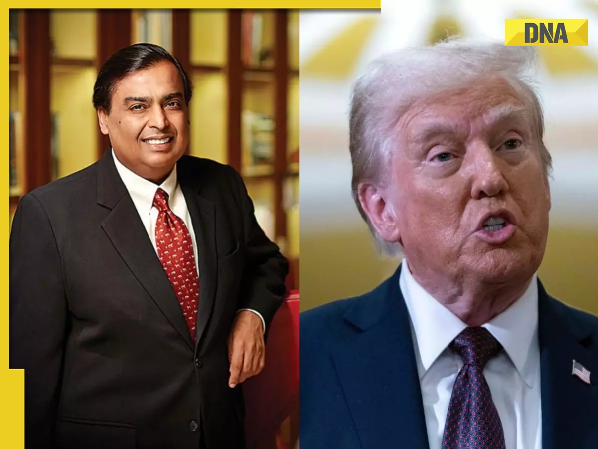 Reliance Industries chairman Mukesh Ambani meets US President Donald Trump and Emir of Qatar in Doha