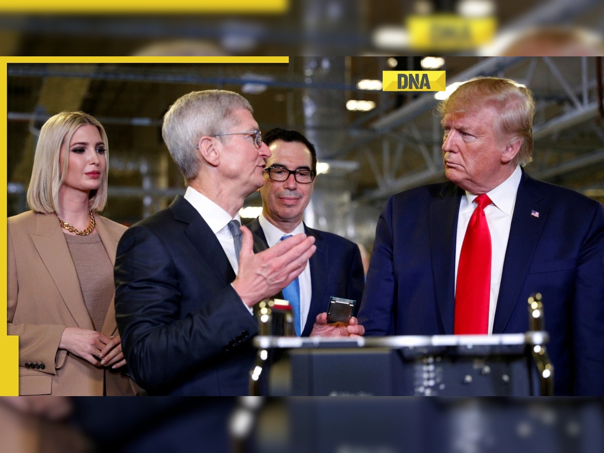 US President Donald Trump's BIG message to iPhone-maker Apple, asks CEO Tim Cook not to..., has this India connection