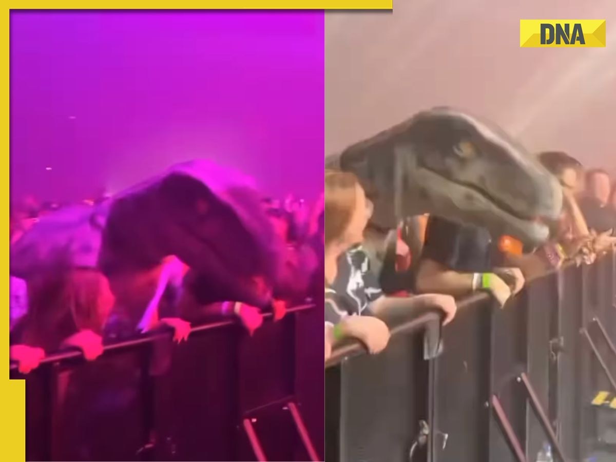 Viral video: Dinosaur headbanging to Shah Rukh Khan's 'Chaiyya Chaiyya' breaks the internet