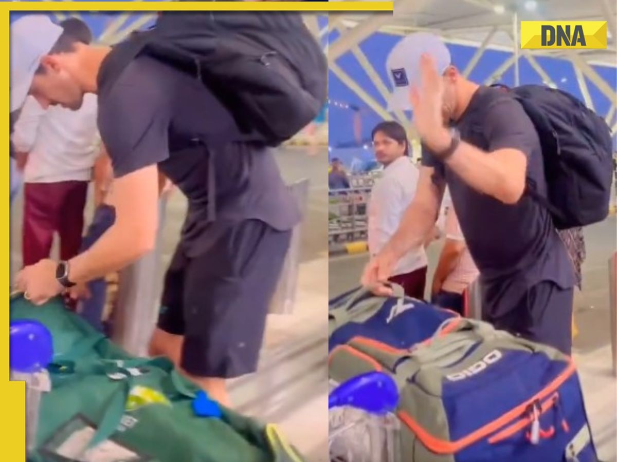 Watch: Mitchell Starc loses cool over unwanted attention at Delhi airport, shouts 'go away' as fan invades privacy
