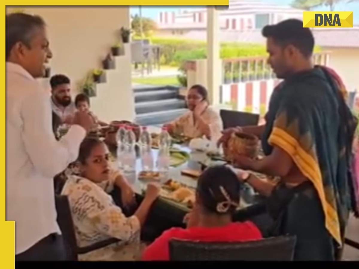 Priest serves Jagannath temple's 'mahaprasad' on dining table, viral video sparks heated debate, netizens say 'there is no...'