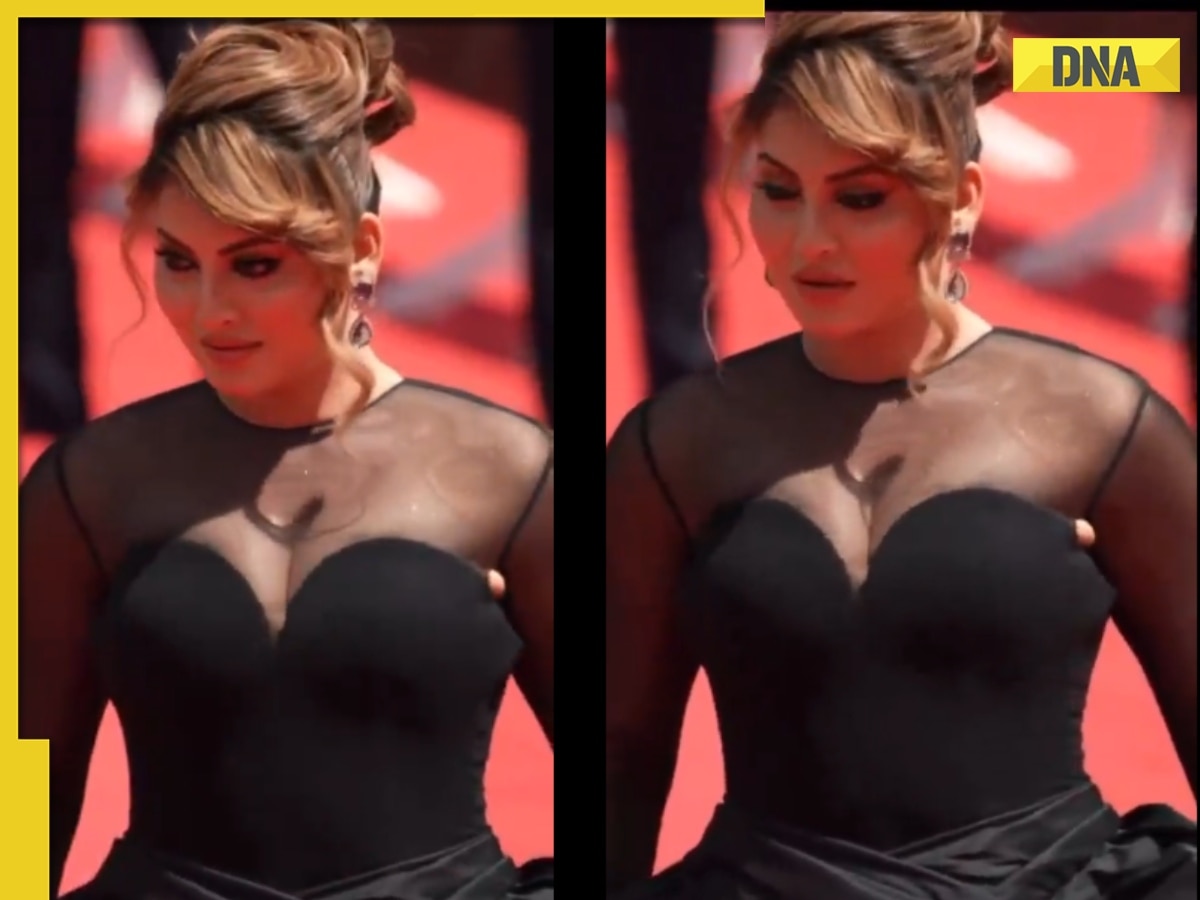 Urvashi Rautela suffers major wardrobe mishap at Cannes 2025; netizens say 'first Indian actress to...’