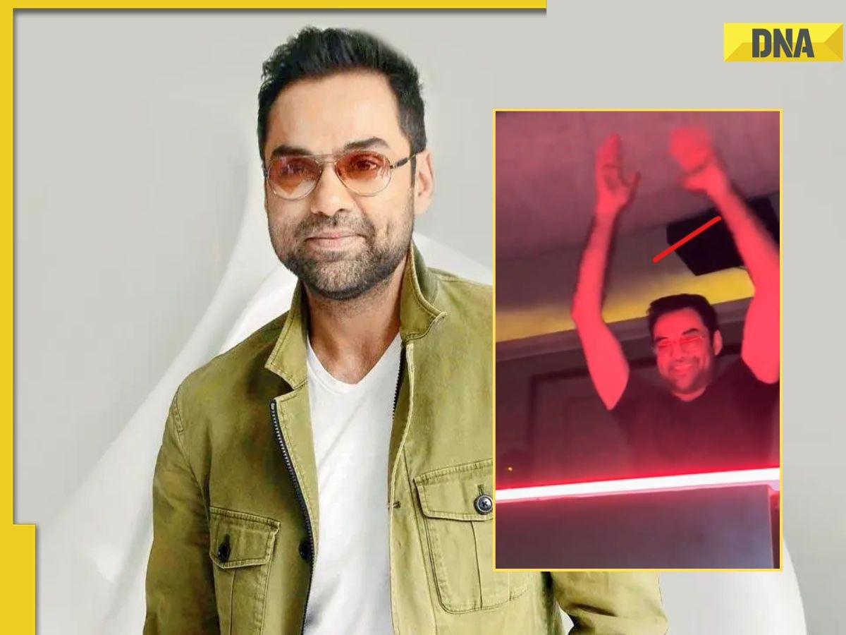 Abhay Deol turns DJ at Gurugram club, smokes cigarette, leaves internet stunned in viral video, netizens says, 'following his bhayia Bobby.'