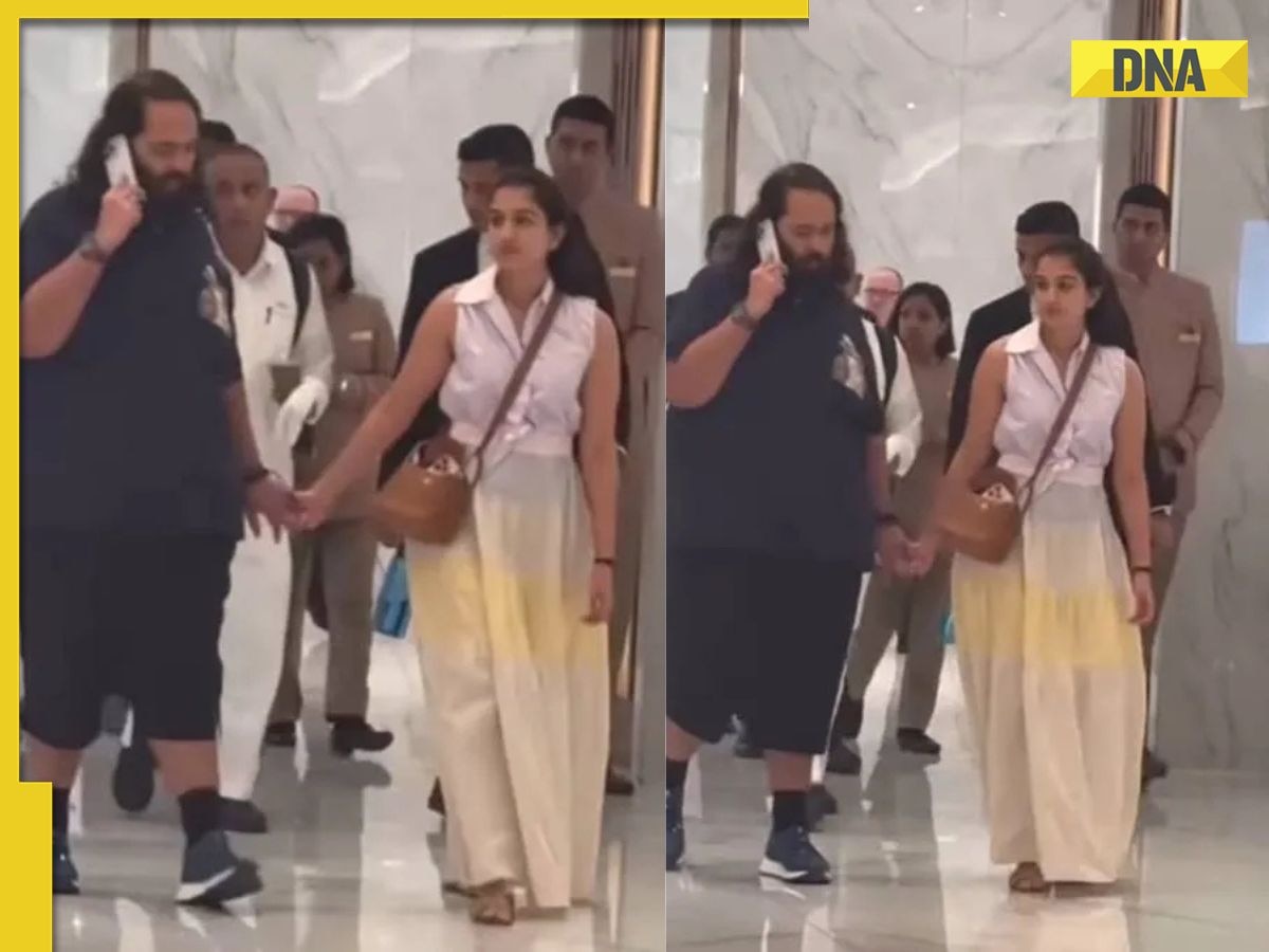 WATCH: Mukesh Ambani's son Anant Ambani steps out for shopping date wife Radhika Merchant, wins hearts with her no-makeup look